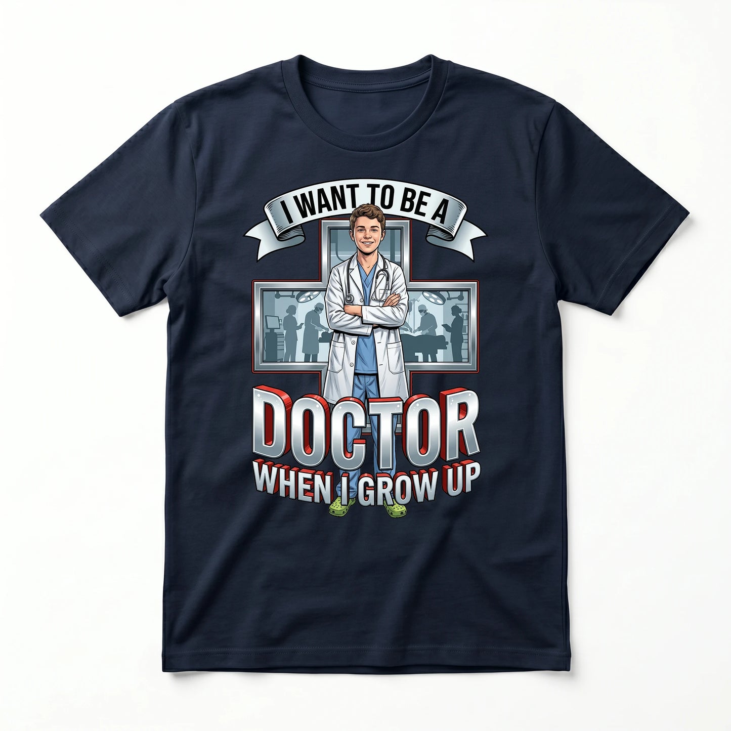 Future Doctor Tee – White Boy
