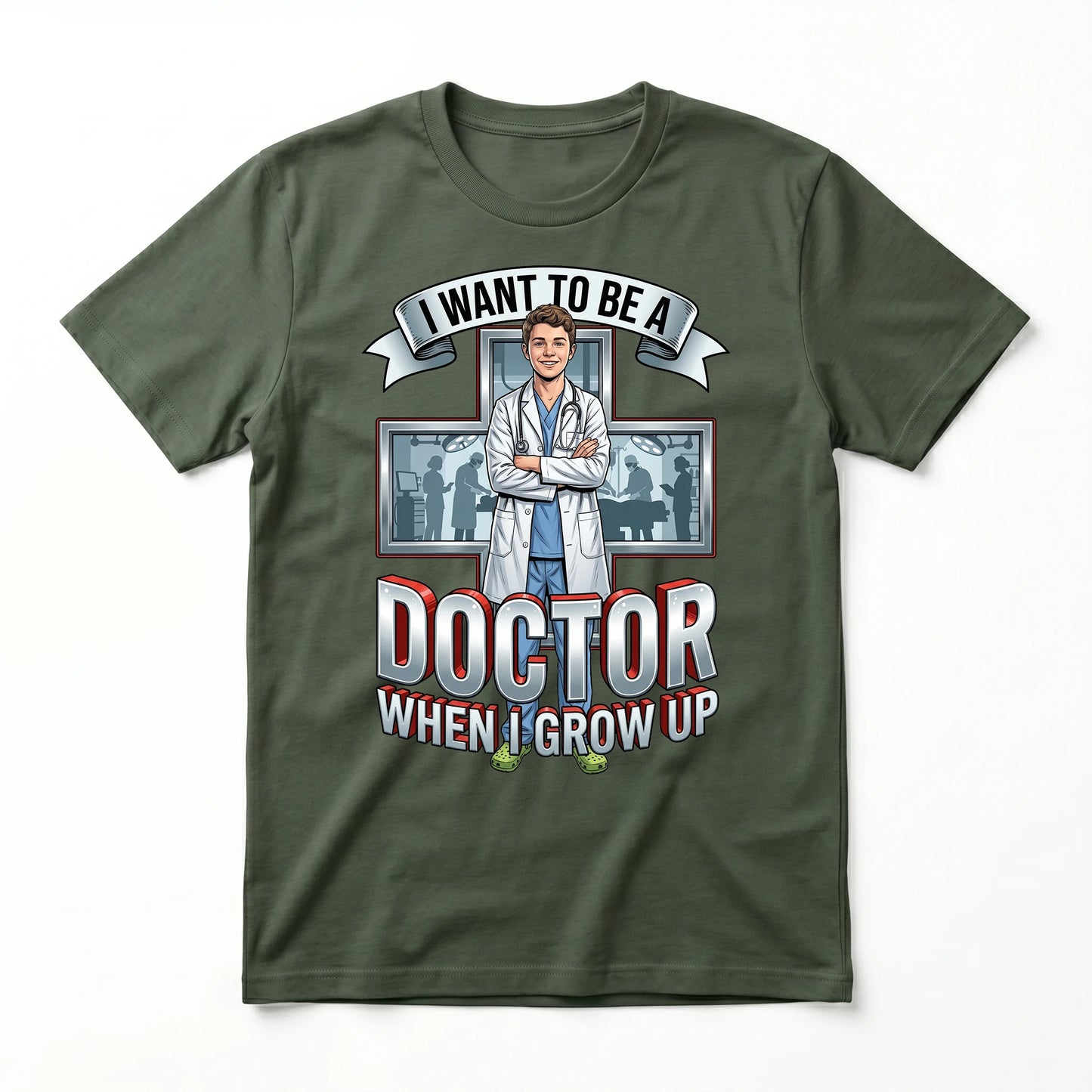 Future Doctor Tee – White Boy
