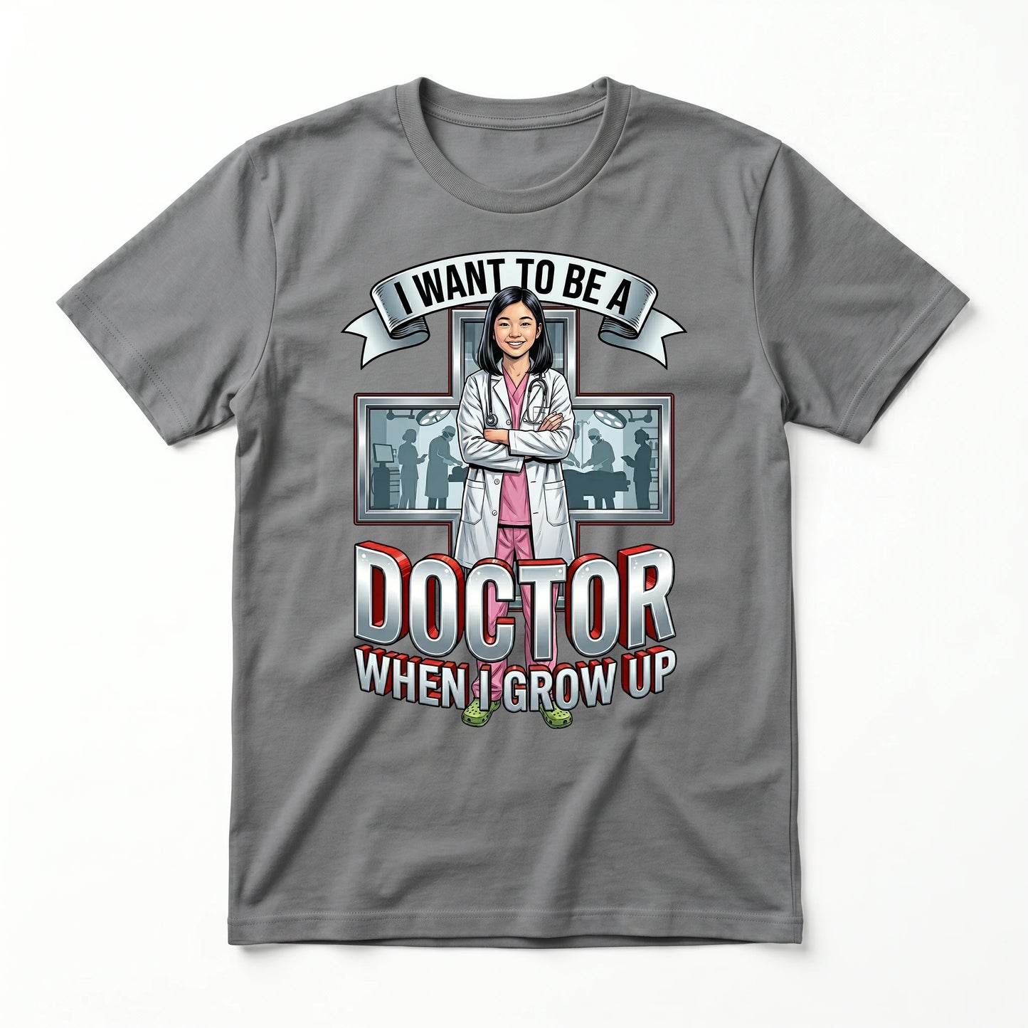 Youth Future Doctor Tee – Asian Girl