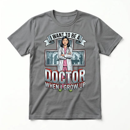 Future Doctor Tee – Asian Girl