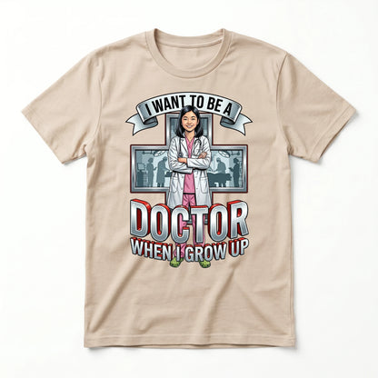 Future Doctor Tee – Asian Girl