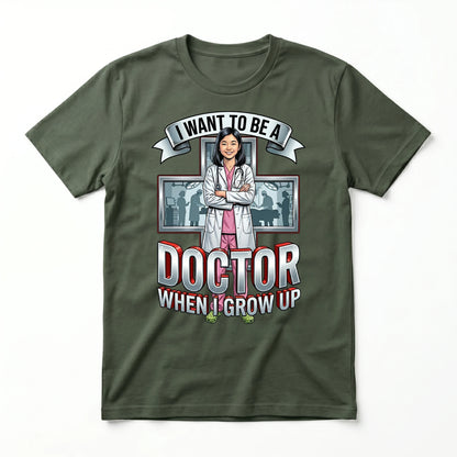 Future Doctor Tee – Asian Girl