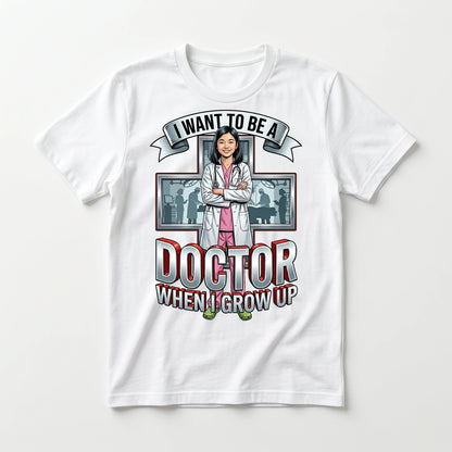 Youth Future Doctor Tee – Asian Girl
