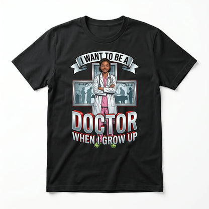 Future Doctor Tee – Black Girl