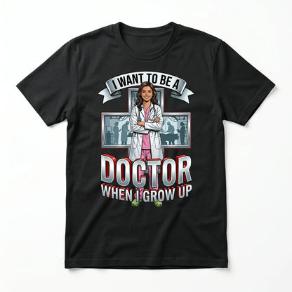 Youth Future Doctor Tee – Latina Girl