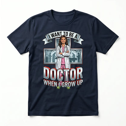 Youth Future Doctor Tee – Latina Girl