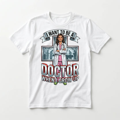 Youth Future Doctor Tee – Latina Girl