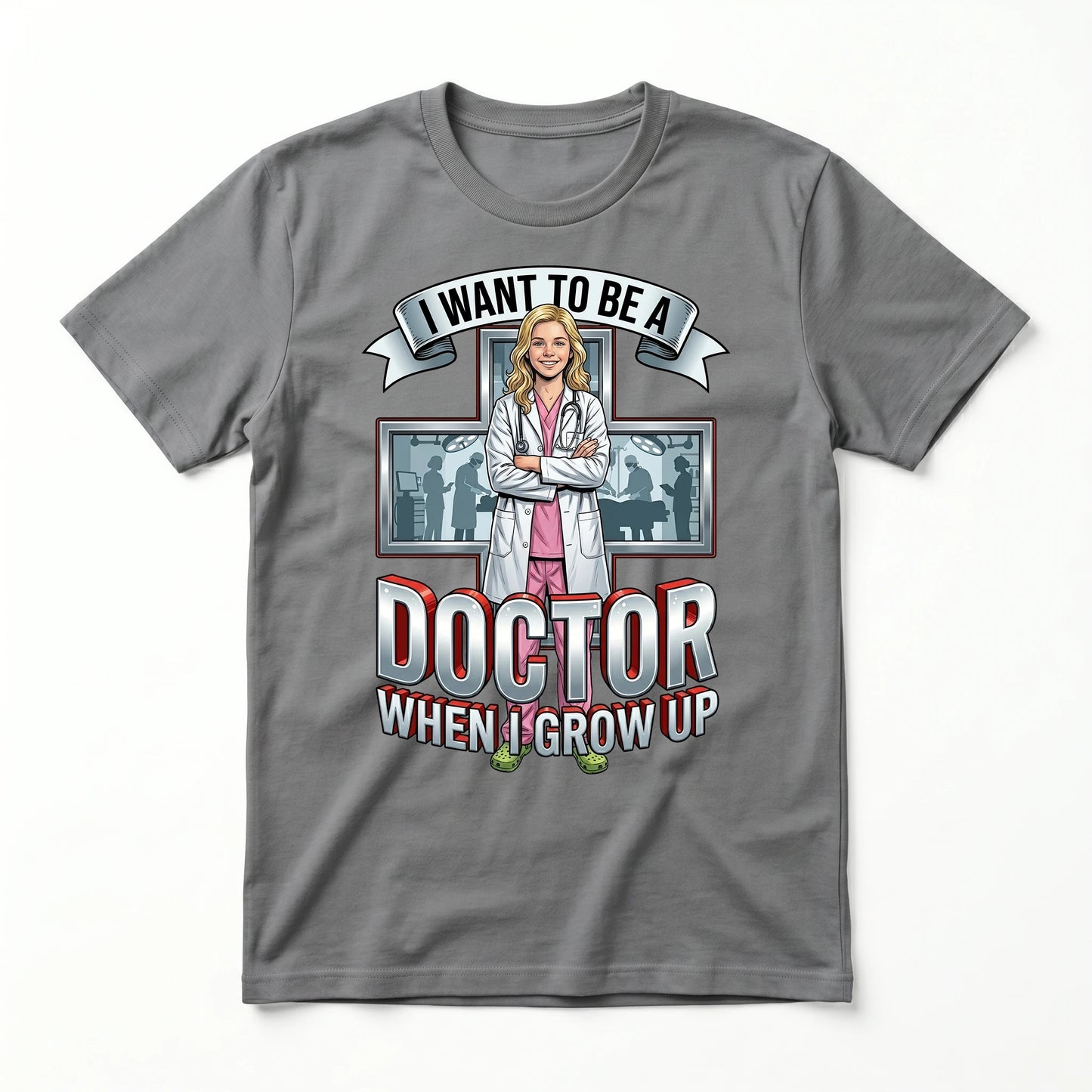Future Doctor Tee – White Girl