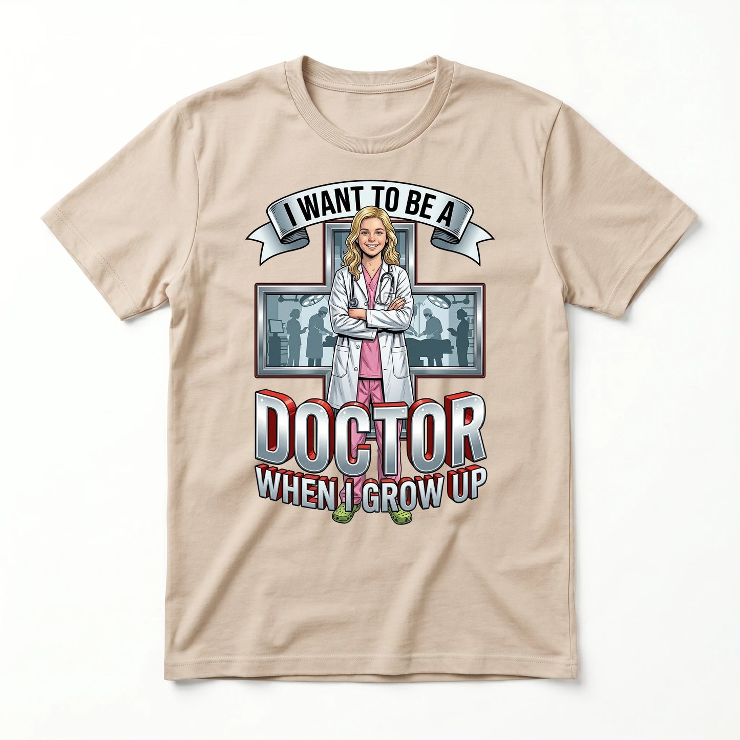 Future Doctor Tee – White Girl