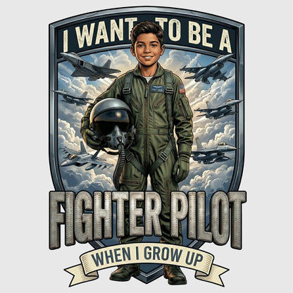 Youth Future Fighter Pilot Tee – Latino Boy