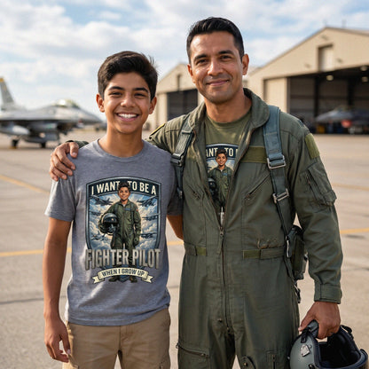 Future Fighter Pilot Tee – Latino Boy
