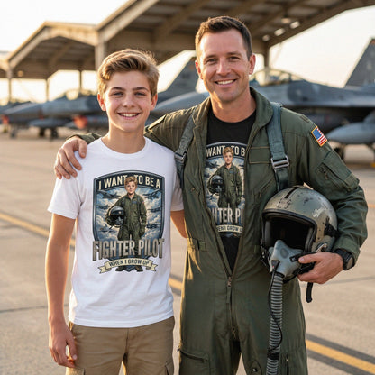 Future Fighter Pilot Tee – White Boy