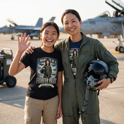 Future Fighter Pilot Tee – Asian Girl