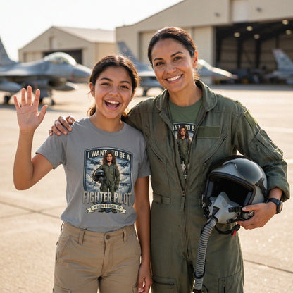 Future Fighter Pilot Tee – Latina Girl