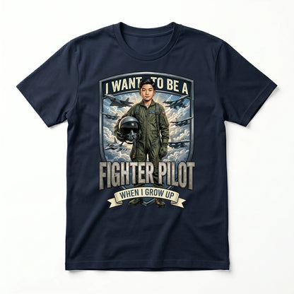 Youth Future Fighter Pilot Tee – Asian Boy