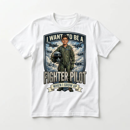 Youth Future Fighter Pilot Tee – Latino Boy