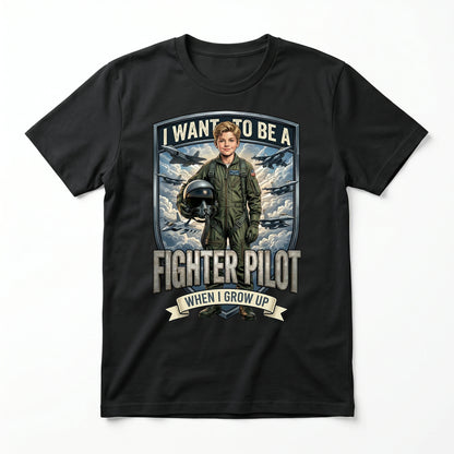 Youth Future Fighter Pilot Tee – White Boy