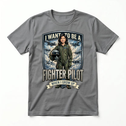 Youth Future Fighter Pilot Tee – Asian Girl