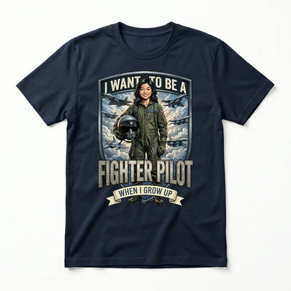 Youth Future Fighter Pilot Tee – Asian Girl