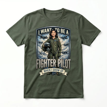 Future Fighter Pilot Tee – Asian Girl