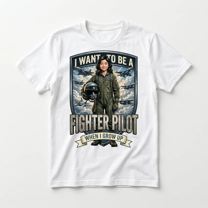 Future Fighter Pilot Tee – Asian Girl