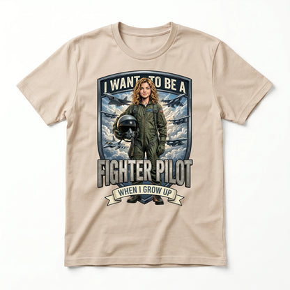 Future Fighter Pilot Tee – White Girl