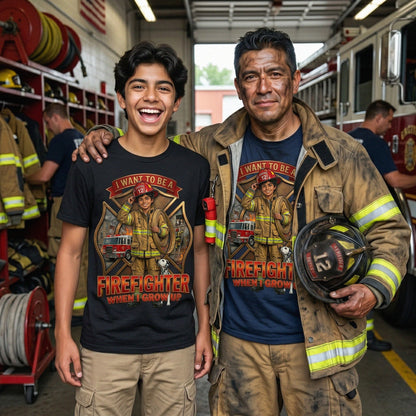 Future Firefighter Tee – Latino Boy