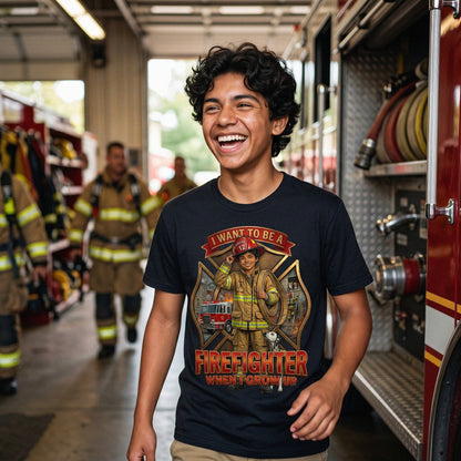 Future Firefighter Tee – Latino Boy