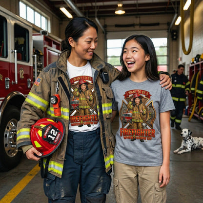 Future Firefighter Tee – Asian Girl