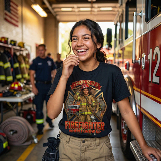 Future Firefighter Tee – Latina Girl