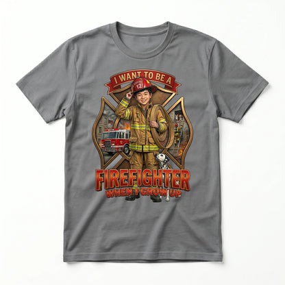 Youth Future Firefighter Tee – Asian Boy