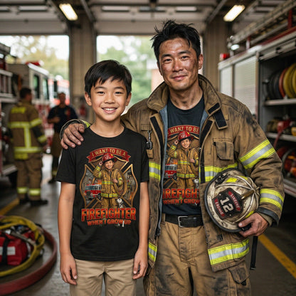 Youth Future Firefighter Tee – Asian Boy