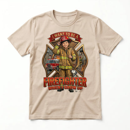 Future Firefighter Tee – Asian Boy