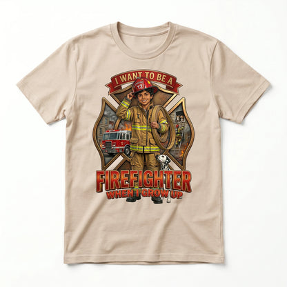 Future Firefighter Tee – Latino Boy