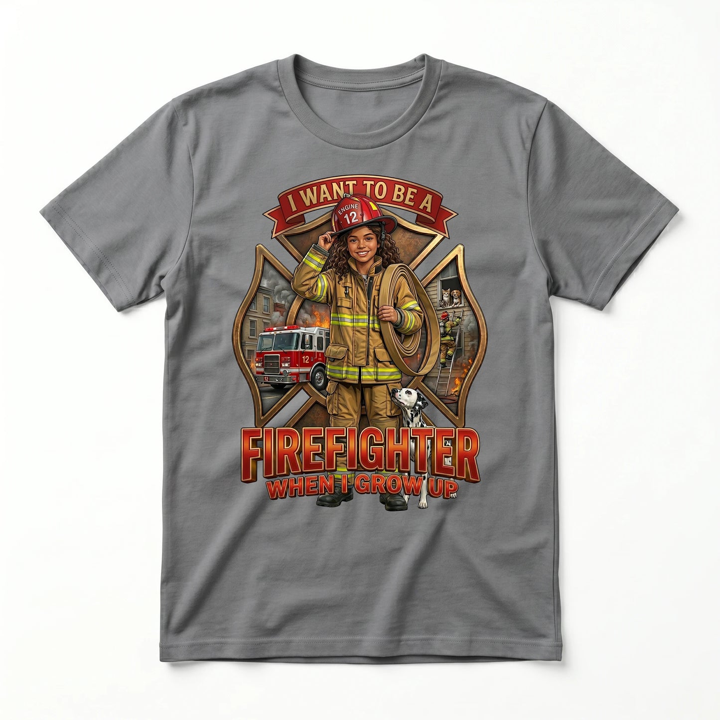 Future Firefighter Tee – Latina Girl