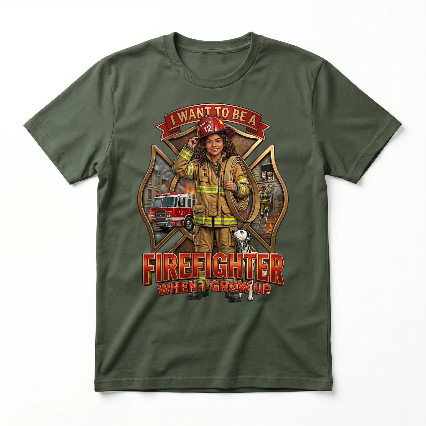 Future Firefighter Tee – Latina Girl