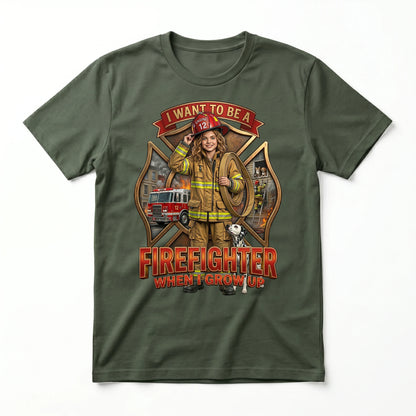 Future Firefighter Tee – White Girl