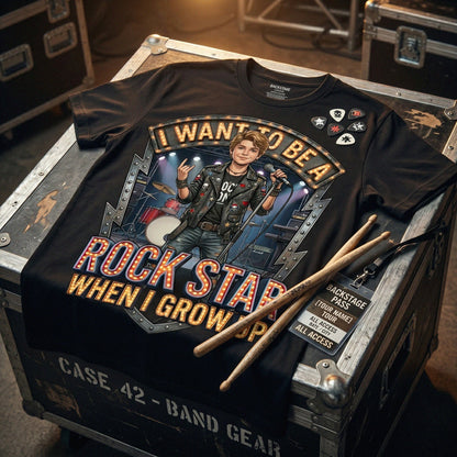 Youth Future Rock Star Tee – White Boy