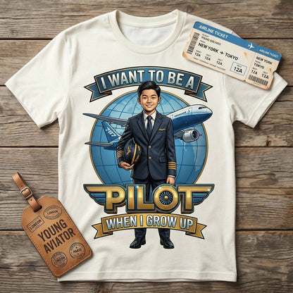 Future Pilot Tee – Asian Boy