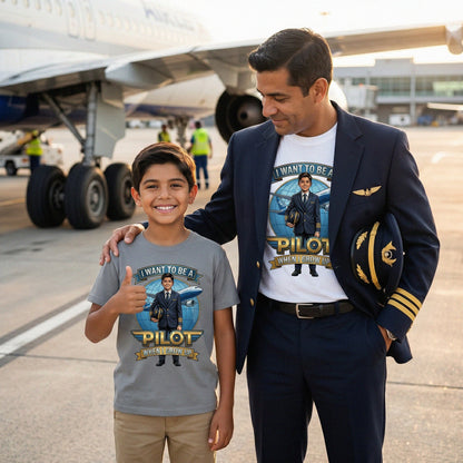Youth Future Pilot Tee – Latino Boy