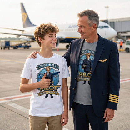 Future Pilot Tee – White Boy