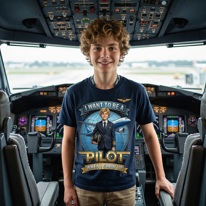 Future Pilot Tee – White Boy