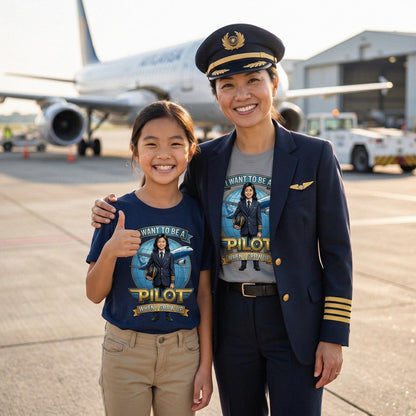 Youth Future Pilot Tee – Asian Girl