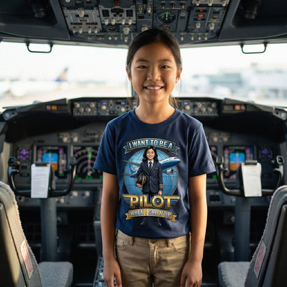 Youth Future Pilot Tee – Asian Girl
