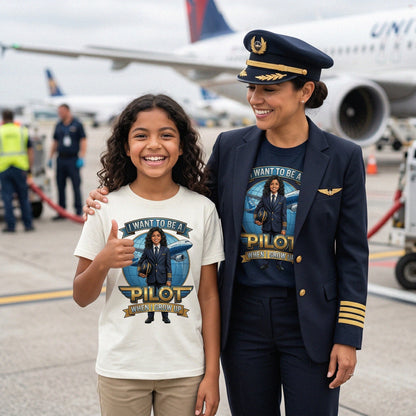 Youth Future Pilot Tee – Latina Girl