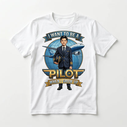 Youth Future Pilot Tee – Asian Boy