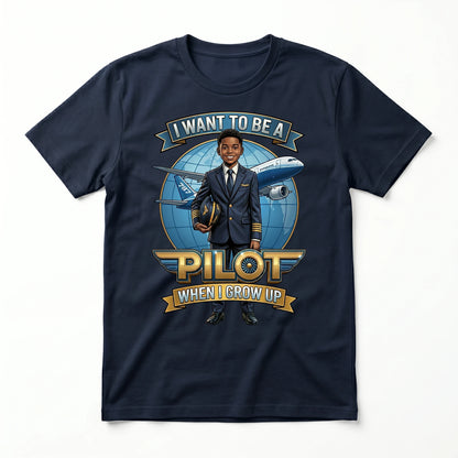 Youth Future Pilot Tee – Latino Boy