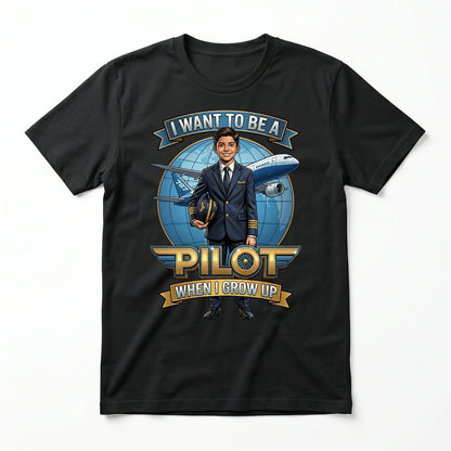 Future Pilot Tee – Latino Boy