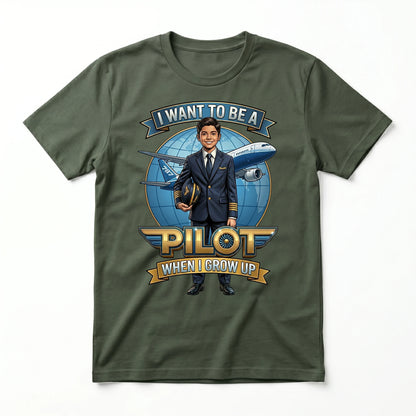 Future Pilot Tee – Latino Boy