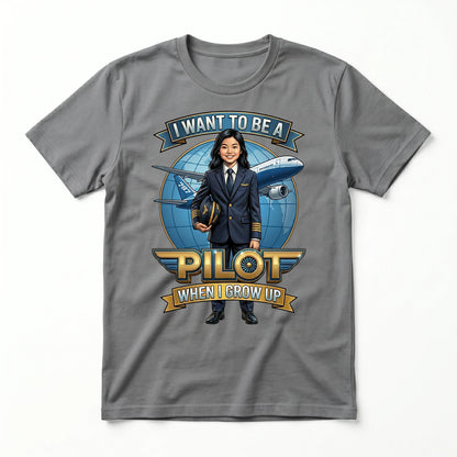 Youth Future Pilot Tee – Asian Girl